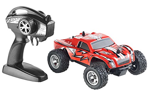 Simulus ferngesteuert Auto: Ferngesteuerter Monster-Truck Land Monster, 2,4-GHz-Funk, 15 km/h (Ferngesteuerte Monstertrucks, Monster Truck mit Fernbedienung, Ferngesteuertes Spielzeug) von Simulus