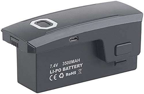 Simulus Zubehör zu Klapp-Drohne: Ersatz-Akku mit 3.500 mAh für faltbaren GPS-Quadrocopter GH-250.FPV (Drohne Brushless-Motor, Drohnen & Kameras 4K) von Simulus