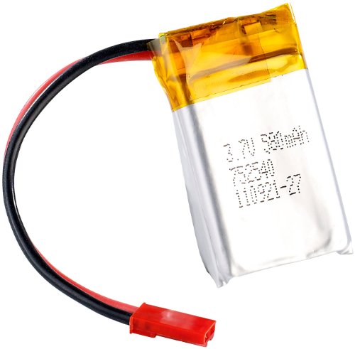 Simulus Zubehör zu Mini Hubschrauber: Ersatzakku (1500 mAh) für NX-1026 (Akku Hubschrauber ferngesteuert, Spielzeug-Hubschrauber, Ferngesteuerter) von Simulus