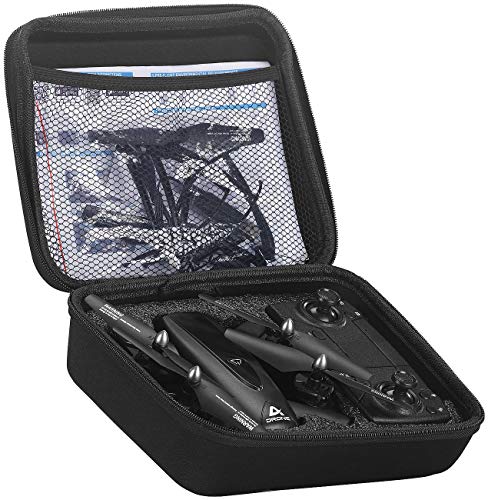 Simulus Zubehör zu Drohne faltbar Kamera: Transport-Schutzcase für Faltbarer WiFi-Quadrocopter GH-35.FPV (Drone mit HD-Kamera, WiFi-FPV-Quadrocopter, USV) von Simulus