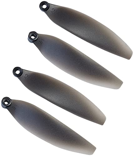Simulus Zubehör zu klappbare Drohne: Ersatz-Rotoren-Set für GPS-Quadrocopter GH-265.FPV (Brushless-Motor-Drohne, Faltbare GPS-Drohne mit 4K-Cam, WLAN Kamera) von Simulus