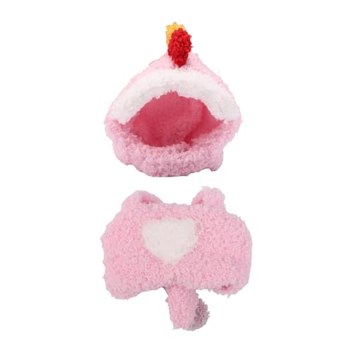 Dinosaurier Puppenkleidung 17cm, Plüsch Dinosaurier Puppenkleidung Einschließlich Schwanzkleidung und Hut Stilvolle Kleidung im Tier Design für 17cm große Plüschtier Dekoration und Sammlung von Sinbana