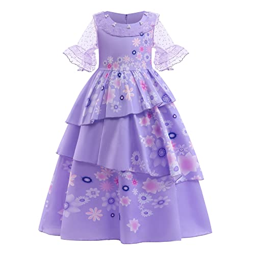 Sincere Party /110 Isabella Kleid Encanto Princess Fancy Dress Up für Mädchen 3T-4T/110 von Sincere Party
