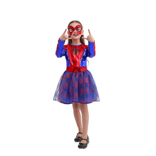 Sincere Party Mädchen Spinne Fancy Dress Up Kostüm mit Augenmaske 2-3 Jahre von Sincere Party