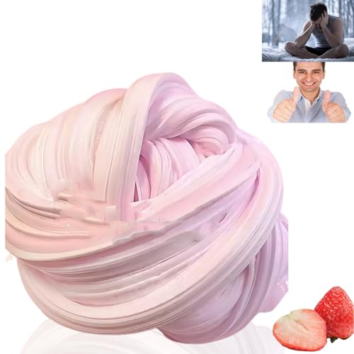 Putty To/y Cloud Soft Butter Stressabbau Fingerübungen To/y Fidget To/ys für Angstzustände, Erdbeerball, Kristall-Schlamm, lustiges Stress-Spielzeug, Stressabbau für Erwachsene, Angstlinderung to/ys Putty To/y Cloud Soft Butter Stressabbau Fingerübungen To/y Fidget To/ys für Angstzustände, Erdbeerball, Kristall-Schlamm, lustiges Stress-Spielzeug, Stressabbau für Erwachsene, Angstlinderung to/ys von SingHao