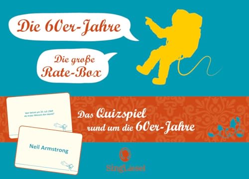 Das 60er-Jahre-Quiz. Das große Quiz-Spiel für Senioren rund um die 60er Jahre. Spiele-Box mit 100 Karten: SingLiesel Spiele für Senioren. Die schönsten Spiele für Senioren. Auch mit Demenz. Das 60er-Jahre-Quiz. Das große Quiz-Spiel für Senioren rund um die 60er Jahre. Spiele-Box mit 100 Karten: SingLiesel Spiele für Senioren. Die schönsten Spiele für Senioren. Auch mit Demenz. von SingLiesel