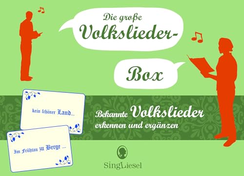 Das Volkslieder-Quiz. Bekannte Volkslieder erkennen und ergänzen. Das große Quiz-Spiel für Senioren. Rätsel-Spaß, Beschäftigung und Gedächtnistraining für Senioren. Auch bei Demenz. Das Volkslieder-Quiz. Bekannte Volkslieder erkennen und ergänzen. Das große Quiz-Spiel für Senioren. Rätsel-Spaß, Beschäftigung und Gedächtnistraining für Senioren. Auch bei Demenz. von SingLiesel