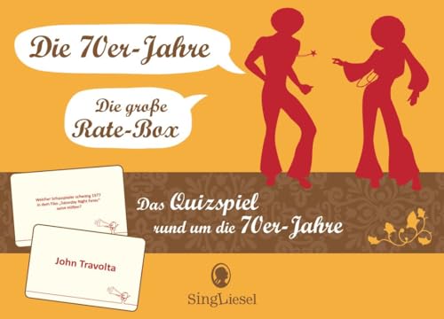 SingLiesel Das 70er-Jahre-Quiz. Das große Quiz-Spiel rund um die 70er. Rätsel-Spaß und ideales Gedächtnistraining. Auch bei Demenz und Gedächtnisschwäche SingLiesel Das 70er-Jahre-Quiz. Das große Quiz-Spiel rund um die 70er. Rätsel-Spaß und ideales Gedächtnistraining. Auch bei Demenz und Gedächtnisschwäche von SingLiesel