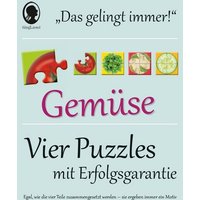 Das "Gelingt immer"-Puzzle Gemüse. Das Puzzle-Spiel für Senioren mit Demenz von Singliesel GmbH