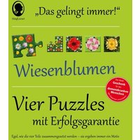 Das 'Gelingt-immer'-Puzzle Wiesenblumen. Das Puzzle-Spiel für Senioren mit Demenz von Singliesel GmbH