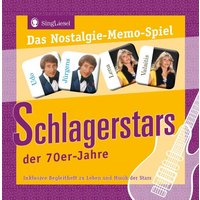 Das Memo-Spiel für Senioren - Schlagerstars der 70er-Jahre von Singliesel GmbH