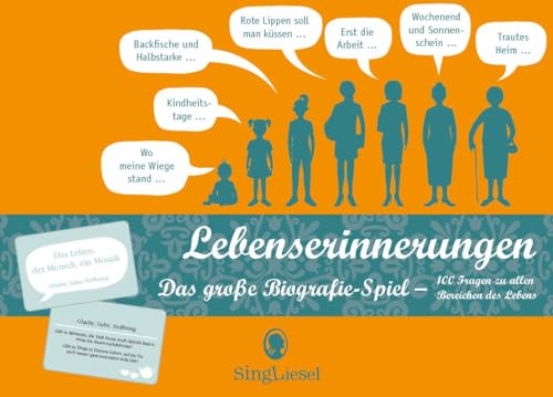 Lebenserinnerungen – Das Spiel, das Erinnerungen weckt und Generationen zusammenbringt von SingLiesel