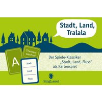 Stadt, Land, Tralala "Stadt, Land, Fluss" als Kartenspiel Stadt, Land, Tralala "Stadt, Land, Fluss" als Kartenspiel von Singliesel GmbH