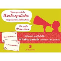 Unvergessliche Werbesprüche vergangener Jahrzehnte (Kartenspiel) von Singliesel GmbH