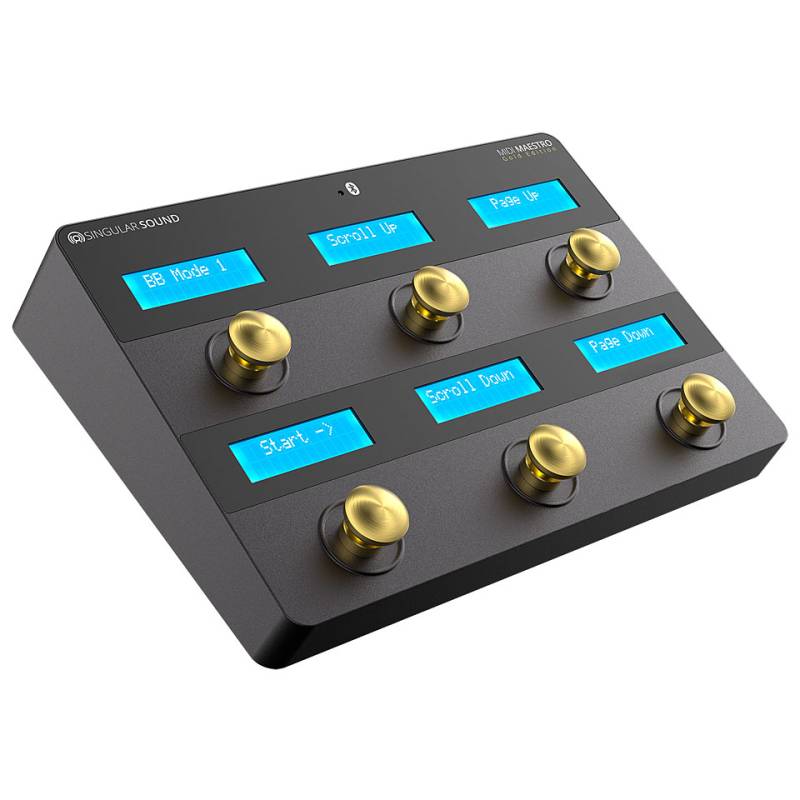 Singular Sound MIDI Maestro Gold Footcontroller von Singular Sound