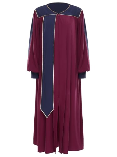 Sinleey Abschlusskleid Damen Diplom Kleid Universitätsabschluss Kleid Abschlussfeier Taufkleid Burgund XXL Sinleey Abschlusskleid Damen Diplom Kleid Universitätsabschluss Kleid Abschlussfeier Taufkleid Burgund XXL von Sinleey