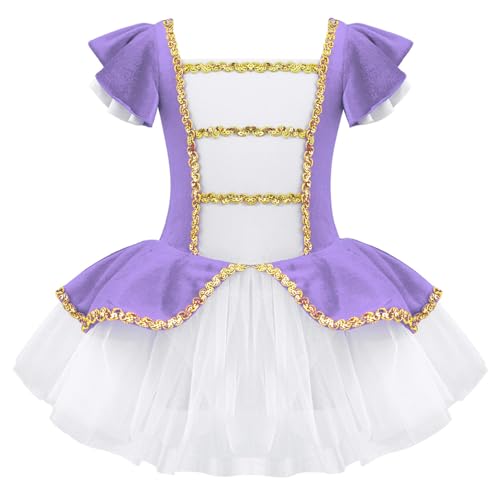 Sinleey Mädchen Zirkus Kostüm Monsieur Loyal Tutu Kleid Tanz Outfit Halloween Weihnachten Karneval Cosplay Geburtstag 316 Jahre Lila 110-116 Sinleey Mädchen Zirkus Kostüm Monsieur Loyal Tutu Kleid Tanz Outfit Halloween Weihnachten Karneval Cosplay Geburtstag 316 Jahre Lila 110-116 von Sinleey
