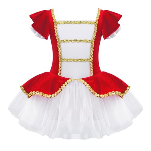 Sinleey Mädchen Zirkus Kostüm Monsieur Loyal Tutu Kleid Tanz Outfit Halloween Weihnachten Karneval Cosplay Geburtstag 316 Jahre Rot 98-104 Sinleey Mädchen Zirkus Kostüm Monsieur Loyal Tutu Kleid Tanz Outfit Halloween Weihnachten Karneval Cosplay Geburtstag 316 Jahre Rot 98-104 von Sinleey