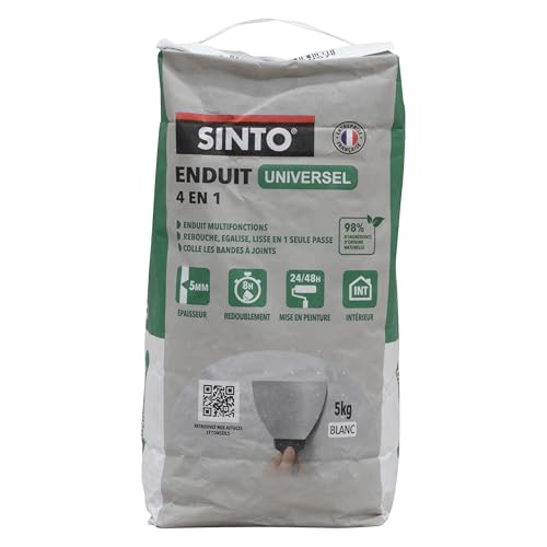 SINTO Marine – Standard-Polyester-Dichtstoff – versiegelt und repariert Bootsschalen – oberhalb der Schwimmlinie – ohne Styrol – Farbe Weiß – professionelle Technik – 330 g von Sinto