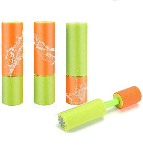 Sinwind Wasserspritzpistolen, Wasserpistole Schaumstoff Bunte Kinder Schaum Wasserpistole Spritzpistole Wassersprühpistole Kinderspielzeug für Jungen und Mädchen Geburtstagsparty Souvenirs (4 Stück) Sinwind Wasserspritzpistolen, Wasserpistole Schaumstoff Bunte Kinder Schaum Wasserpistole Spritzpistole Wassersprühpistole Kinderspielzeug für Jungen und Mädchen Geburtstagsparty Souvenirs (4 Stück) von Sinwind