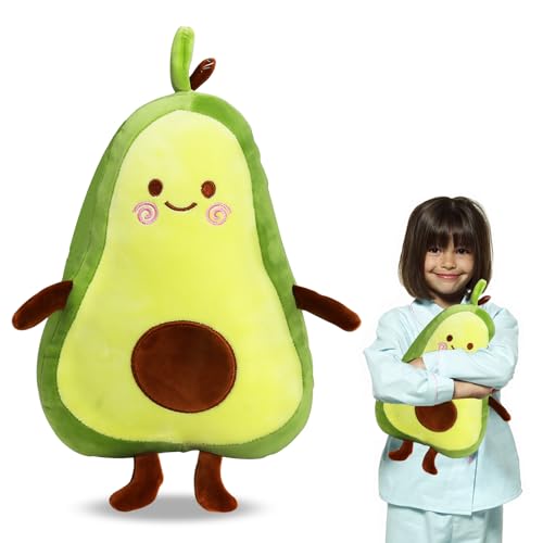 Sinwind Avocado Plüschtier, 35 cm Avocado Kuscheltier Kissen, Butterfruit Plüsch Kissen Klein, Butterfruit Plüsch Spielzeug, Plushies Geschenk Kinder für Sofa, Auto, Dekoration Sinwind Avocado Plüschtier, 35 cm Avocado Kuscheltier Kissen, Butterfruit Plüsch Kissen Klein, Butterfruit Plüsch Spielzeug, Plushies Geschenk Kinder für Sofa, Auto, Dekoration von Sinwind