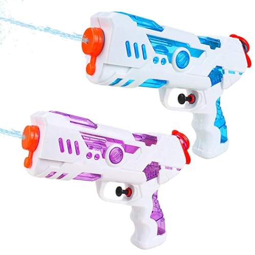 Wasserpistole Spielzeug Klein, 2 Stück Wasserpistolen Set, Wasserspritzpistole für Kinder, Spritzpistole Wasser für Mädchen Junge Sommerpartys im Freien, Strand, Pool, Spiel Geschenk Wasserpistole Spielzeug Klein, 2 Stück Wasserpistolen Set, Wasserspritzpistole für Kinder, Spritzpistole Wasser für Mädchen Junge Sommerpartys im Freien, Strand, Pool, Spiel Geschenk von Sinwind