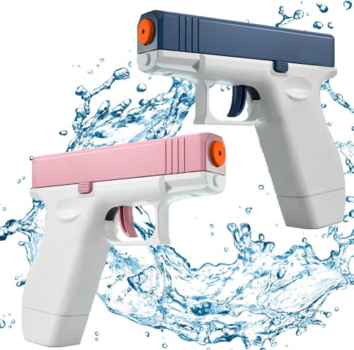 Wasserpistole für Kinder, 2 Stück Mini Wasserpistolen für Kinder, Wasserpistole Klein, Sommer Spielzeug Garten Pool Party Mitgebsel für Kinder (B) von Sinwind