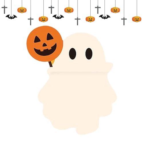 Sionhiuo Halloween Geist | Anrufpuppe - Abziehbares Und Klebbares Miniatur Für Alle Handymodelle Sammelstück Für Innen Und Außenbereich Haus Tischation von Sionhiuo