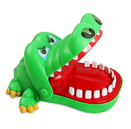 Sipobuy Crocodile Toy Classic Mund Zahnarzt Biss Finger Familie Spiel Kinder Kinder Action Geschicklichkeit Spiel Spielzeug von Sipobuy