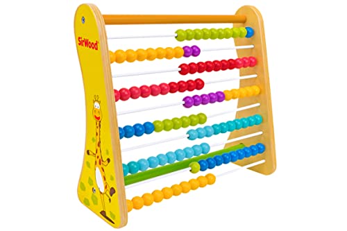 SirWood 40880 Spielen und Lernen, Abakus bunt aus Holz, Mehrfarbig, M SirWood 40880 Spielen und Lernen, Abakus bunt aus Holz, Mehrfarbig, M von SirWood