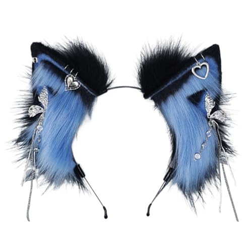 Halloween-Stirnband für Damen, Halloween-Tier-Cosplay-Stirnband für Damen, weiches und bequemes Haar-Accessoire für Tanz, Schulaufführungen, Theater, Kostüme, Bühnenshows von Sirseon