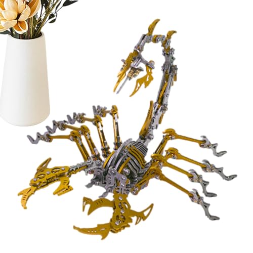 Metallpuzzles für Erwachsene | Realistisches bewegliches Gelenk montiertes Modellbausatz | Bewegliche Gelenkherausfordernde Puzzles Schreibtischornamente, Modellbausätze für Jugendliche und Metallpuzzles für Erwachsene | Realistisches bewegliches Gelenk montiertes Modellbausatz | Bewegliche Gelenkherausfordernde Puzzles Schreibtischornamente, Modellbausätze für Jugendliche und von Sirseon