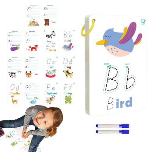 Lernkarten mit Sichtwörtern – Wortschreiben und Rechtschreiben, Lernkarten für die Vorschule, Lernwerkzeug-Set für und Mädchen Lernkarten mit Sichtwörtern – Wortschreiben und Rechtschreiben, Lernkarten für die Vorschule, Lernwerkzeug-Set für und Mädchen von Sirseon
