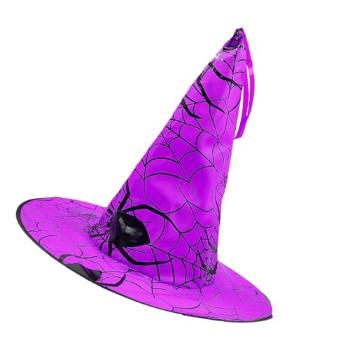 Spinnennetz-Hut, Halloween-Dekoration, Hexenhut, Cosplay-Kostüm, Urlaubsrequisiten, dekorativer Hut für drinnen und draußen, Hof, Baumdekoration Spinnennetz-Hut, Halloween-Dekoration, Hexenhut, Cosplay-Kostüm, Urlaubsrequisiten, dekorativer Hut für drinnen und draußen, Hof, Baumdekoration von Sirseon