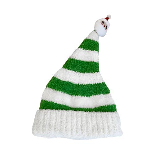 Weihnachtsmütze – bequeme Strickmütze, Weihnachtsmannmütze für Damen und Herren, Beanie, Wintermütze, weich, warm, gestrickt, Weihnachtsmütze für Kinder Weihnachtsmütze – bequeme Strickmütze, Weihnachtsmannmütze für Damen und Herren, Beanie, Wintermütze, weich, warm, gestrickt, Weihnachtsmütze für Kinder von Sirseon