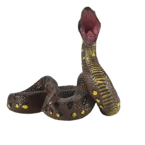 Sirxlevcy Kinderspielzeug Schlange Modell Simulation Reptil Riesenpython GroßE Python Wildtier Schlange Modell von Sirxlevcy