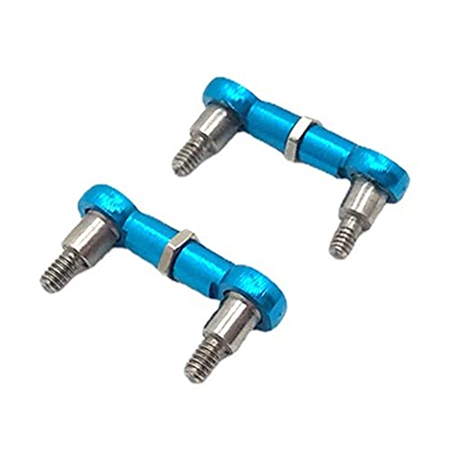 Sirxlevcy Metall Hinteres Kugelgelenk Stange Verbindungsstange für K969 K979 K989 K999 P929 P939 1/28 RC Auto Upgrades Teile ZubehöR,Blau von Sirxlevcy