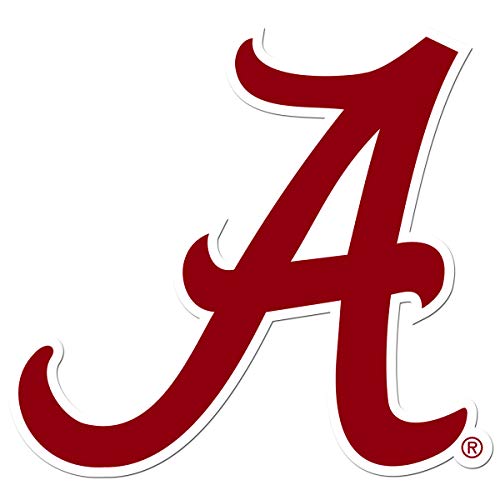 NCAA Siskiyou Sports Fan Shop Alabama Crimson Tide Auto-Aufkleber 20,3 cm Bogen Team Color NCAA Siskiyou Sports Fan Shop Alabama Crimson Tide Auto-Aufkleber 20,3 cm Bogen Team Color von Siskiyou