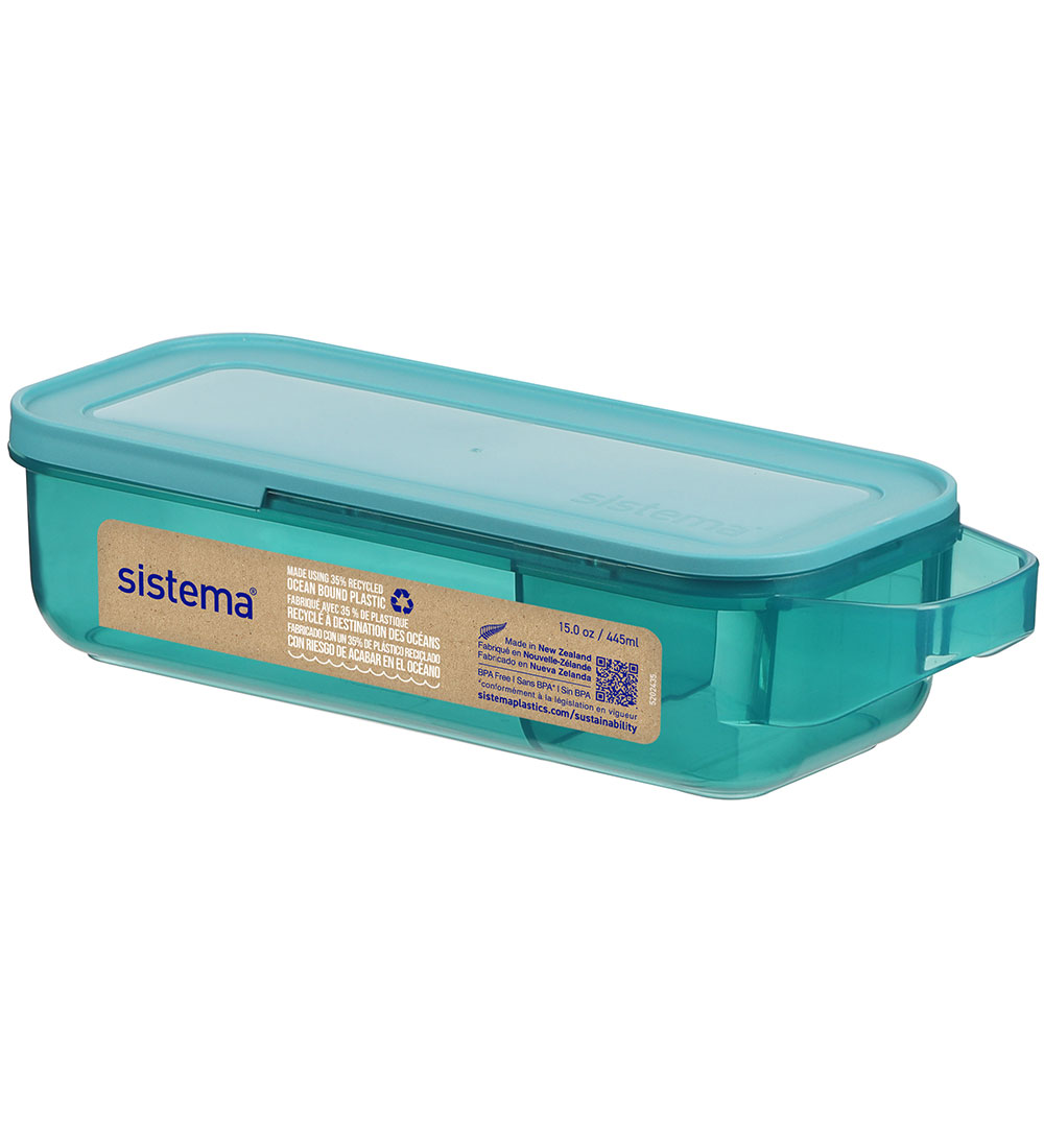 Sistema Brotdose - Rutsche Ente Snack - 445 ml - Grün - Sistema - One Size - Brotdosen Sistema Brotdose - Rutsche Ente Snack - 445 ml - Grün - Sistema - One Size - Brotdosen von Sistema