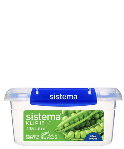 Sistema KLIP IT PLUS Frischhaltedose 1150ml Sistema KLIP IT PLUS Frischhaltedose 1150ml von Sistema