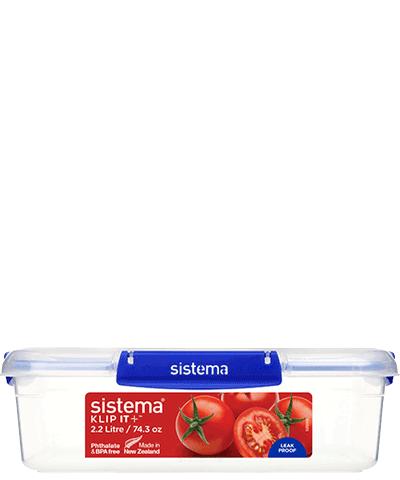 Sistema KLIP IT PLUS Frischhaltedose 2200ml Sistema KLIP IT PLUS Frischhaltedose 2200ml von Sistema