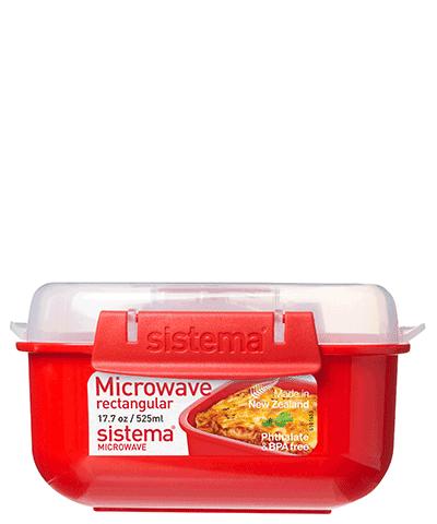 Sistema Mikrowellen Frischhaltedose mit Deckel 525ml Sistema Mikrowellen Frischhaltedose mit Deckel 525ml von Sistema