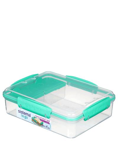 Sistema Snack Attack Duo TO GO Frischhaltedose 975ml Sistema Snack Attack Duo TO GO Frischhaltedose 975ml von Sistema