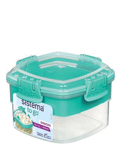 Sistema Snacks TO GO Frischhaltedose 400 ml Sistema Snacks TO GO Frischhaltedose 400 ml von Sistema