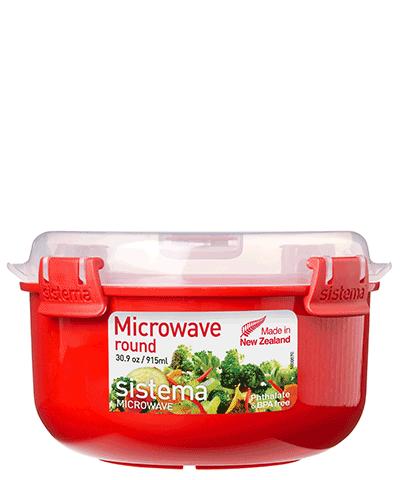 Sistema runde Mikrowellenschüssel 915ml Sistema runde Mikrowellenschüssel 915ml von Sistema