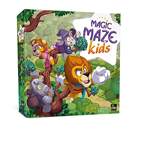 Sit Down! Magic Maze EchtzeitGameplay bewegen Sie die 4 Charaktere durch das Einkaufszentrum Bevor der Timer ausgeht kooperativ jeder hat eine andere Leistung 18 Spieler 15 Minuten ab 8 Jahren von Sit Down!