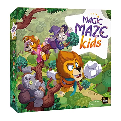 Sit Down SIT0009G - Magic Maze Kids (multilingual), Verschiedene Farben von Pegasus Spiele