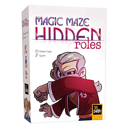 Sit Down SIT007EN - Magic Maze: Hidden Roles [Expansion] von Dude Games