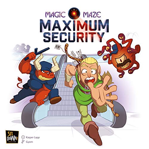 Sit Down SITMS17G - Magic Maze: Maximum Security Expansion (multilingual) von Sit Down!