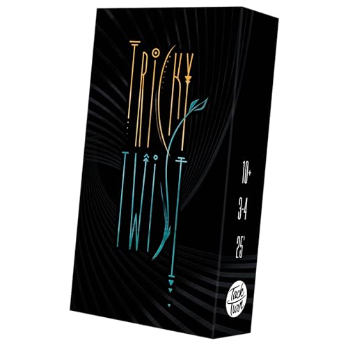 SITDOWN Tricky Twist, Kartenspiel, Strategisches Punktesammeln mit falschen Stichen, Perfekt für spannende Spielabende, Für 3–4 Spieler ab 10 Jahren SITDOWN Tricky Twist, Kartenspiel, Strategisches Punktesammeln mit falschen Stichen, Perfekt für spannende Spielabende, Für 3–4 Spieler ab 10 Jahren von SitDown!
